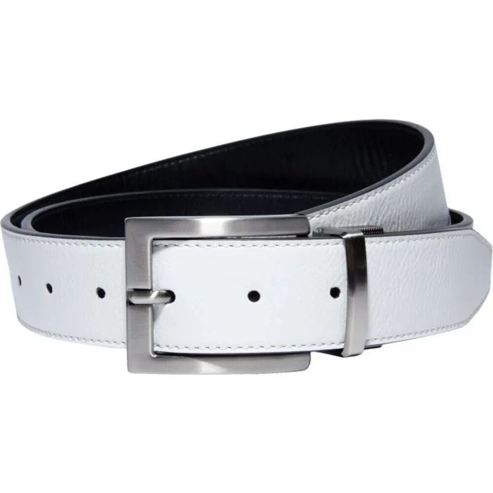 Nike Men's Single Stitch Black or White Reversible Belt  XL (42-44)  Golf Office